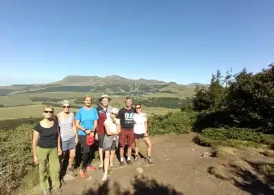 Groupe au sommet du Puy de Montchal