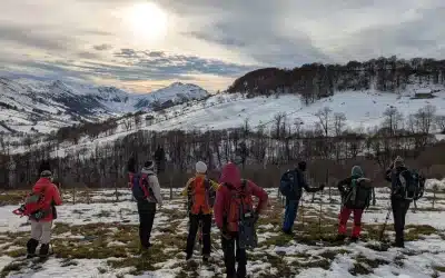 Des raquettes et un volcan – Janvier 2026